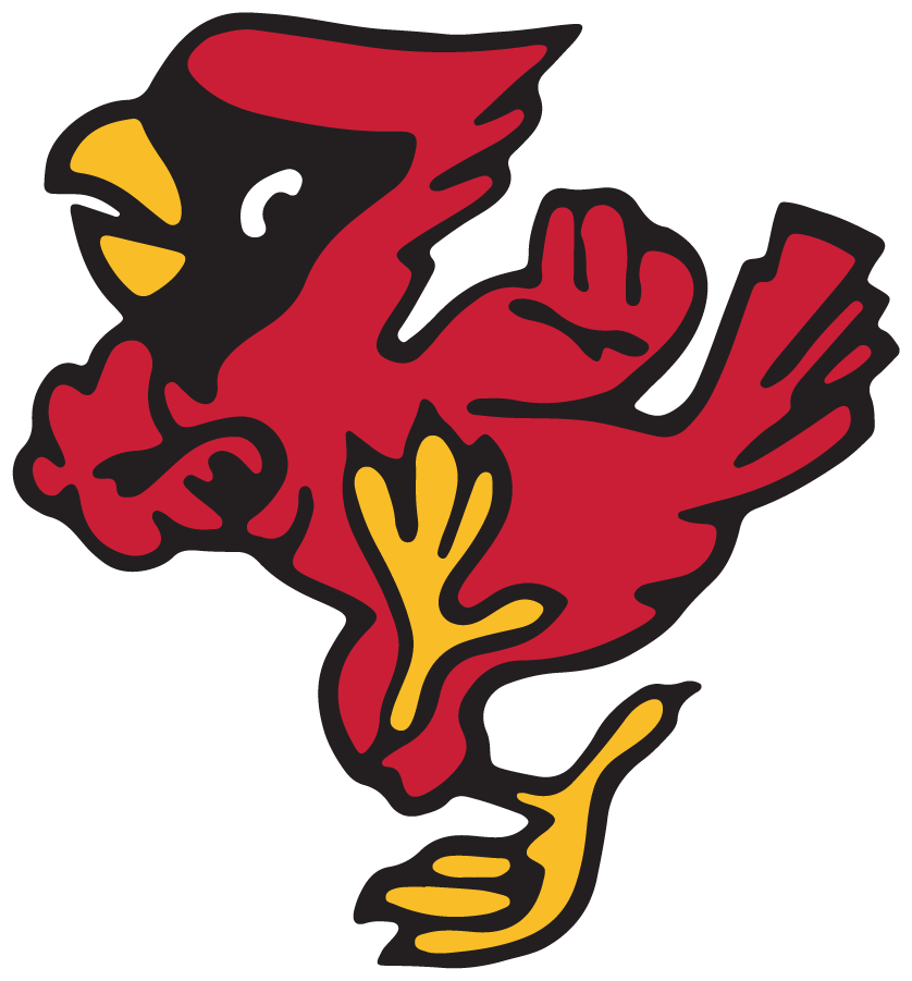 Ball State Cardinals 1965-1990 Alternate Logo diy DTF decal sticker